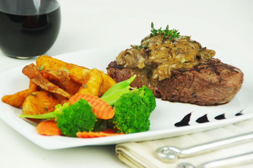 Fillet Steak with Mushroom Sauce Melissa Mayo