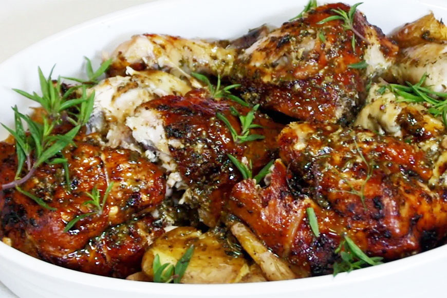 Tarragon & Lime Rotisserie Chicken Melissa Mayo